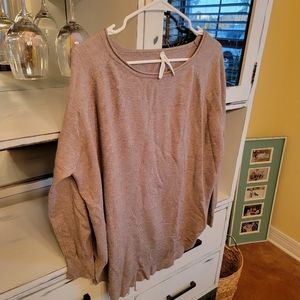 Dreamers by Debut brown long-sleeved sweater, size XXL
